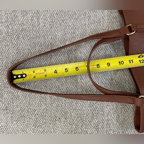 Montana West Brown Leather Tote Spacious Design - Picture 13 of 16